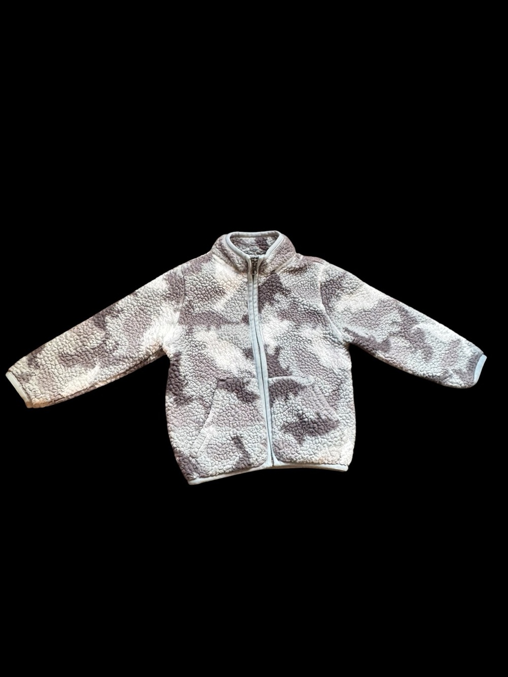 Children's Place Dinosaur Camo Sherpa Jacket